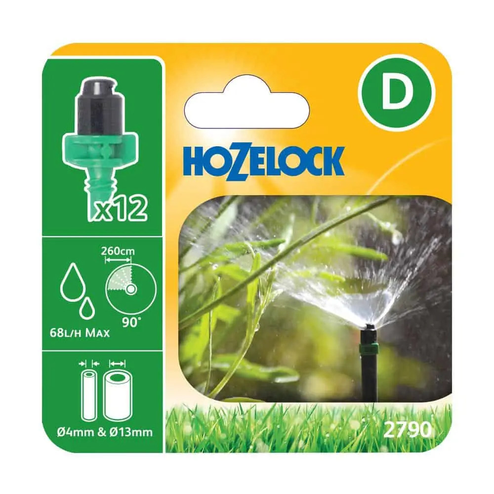 Hozelock Micro Sprinkler Jet 90 Degrees - 2790