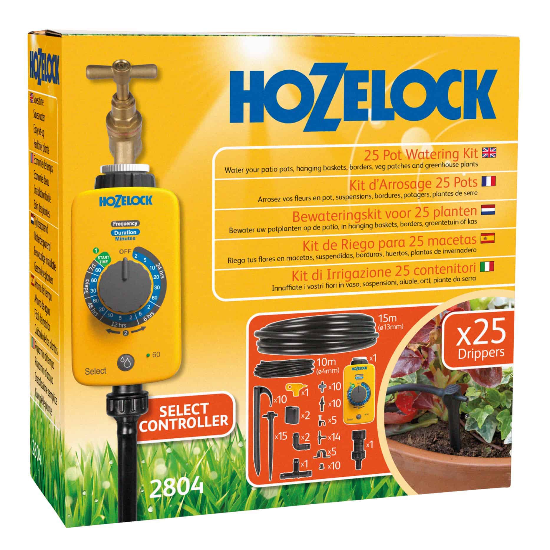 Hozelock 25 Pot Watering Kit - 2804