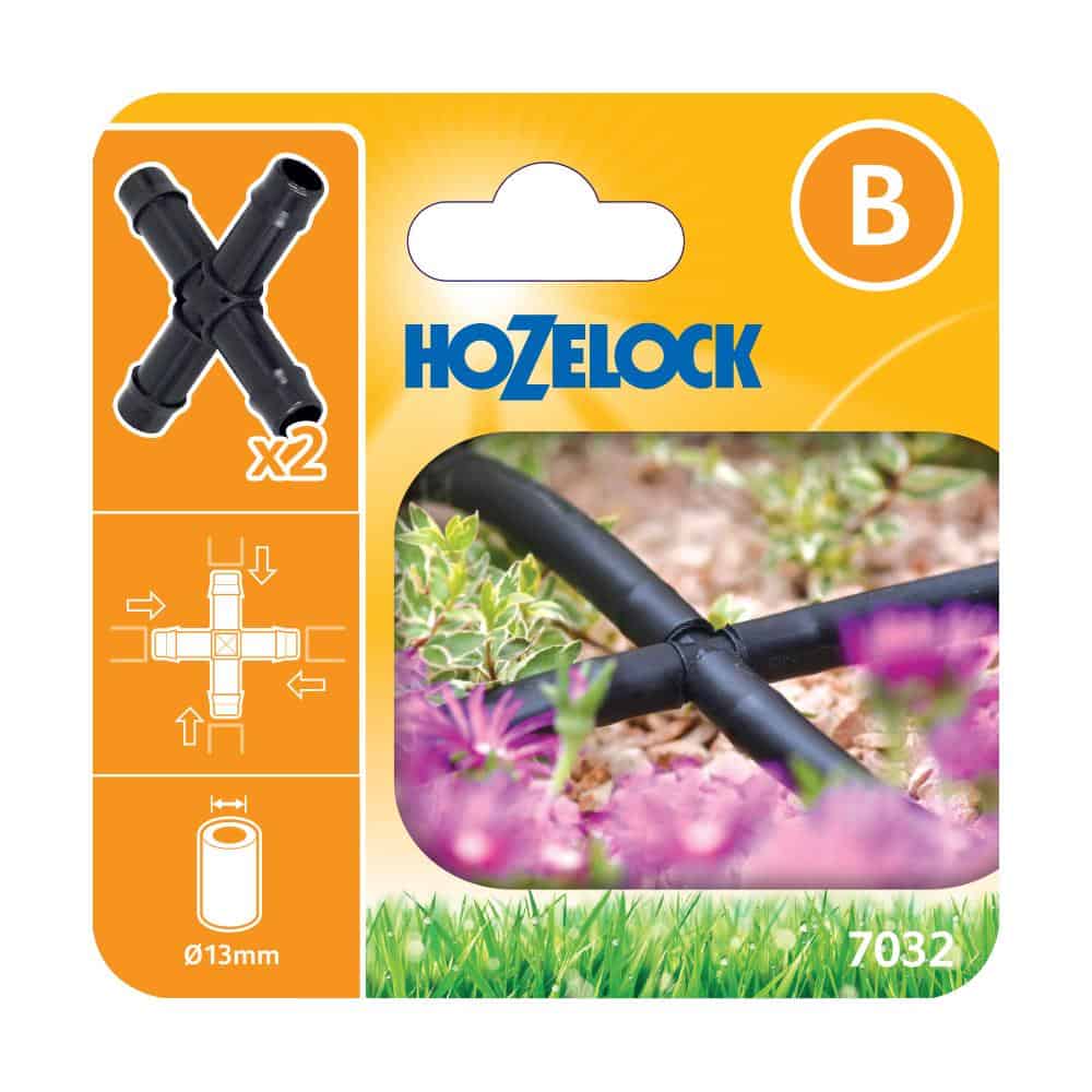 Hozelock 13mm Cross Fitting - 7032